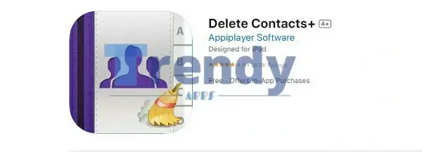 حذف جهات الاتصال المكررة على الآيفون باستخدام تطبيق Delete Contacts