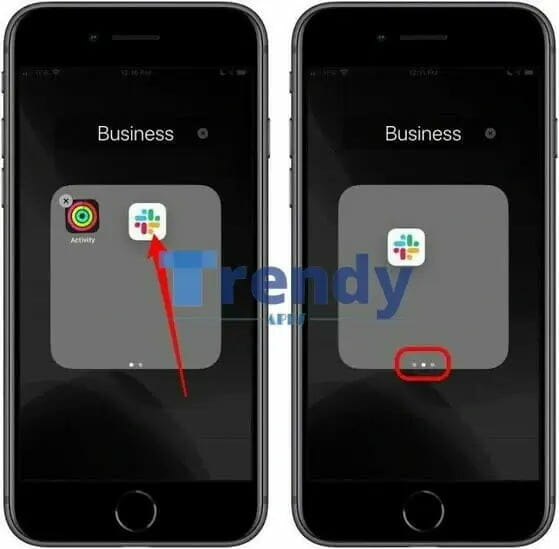 كيفية إخفاء التطبيقات من شاشة موبايلات iPhone وانشاء المجلدات وتنظيم الايقونات