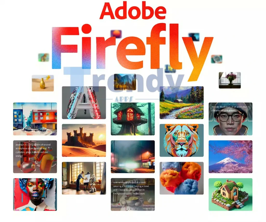 ما هي المميزات التي يقدمها Adobe Firefly