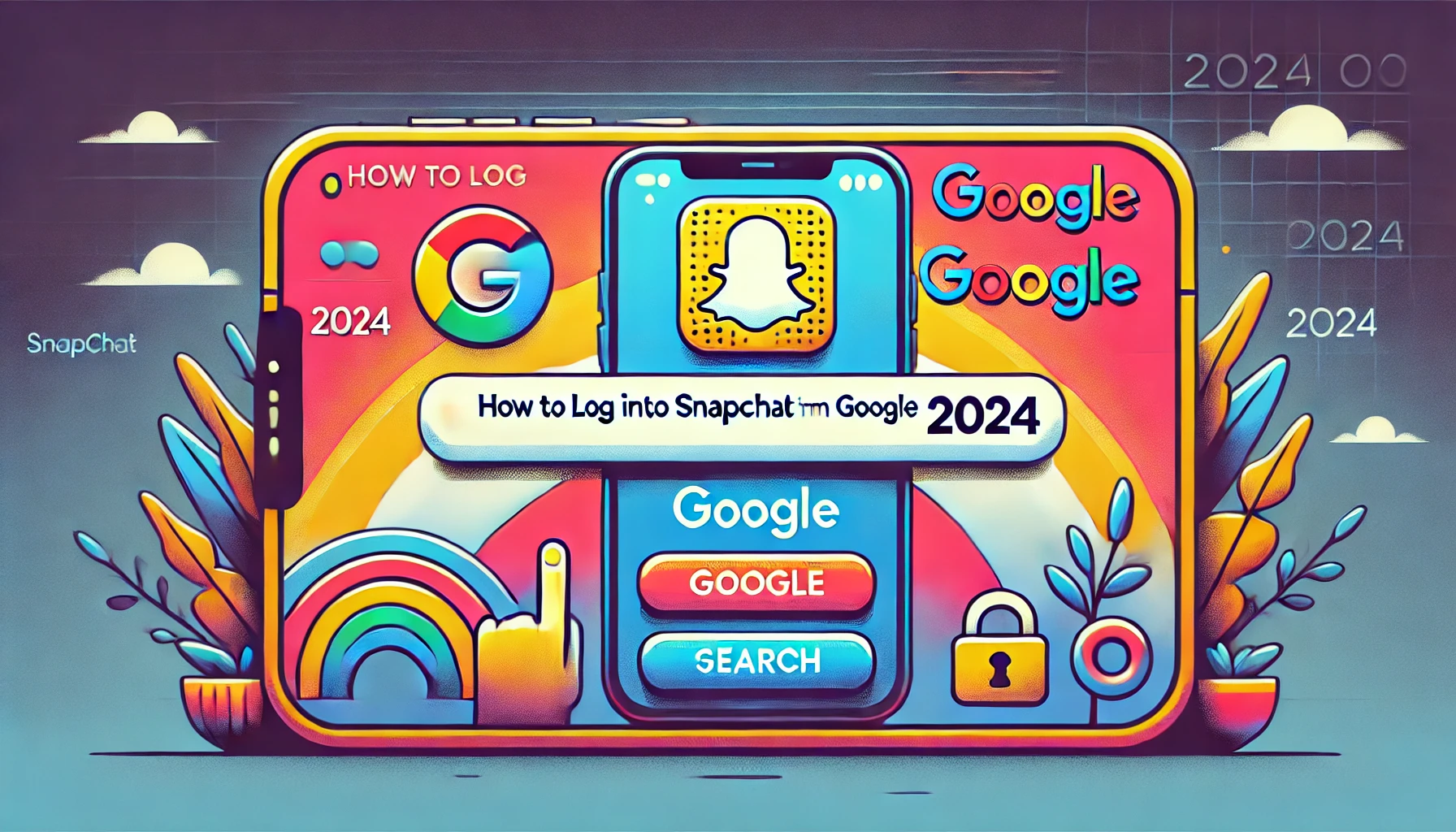 طريقة تسجيل دخول سناب شات من قوقل 2024